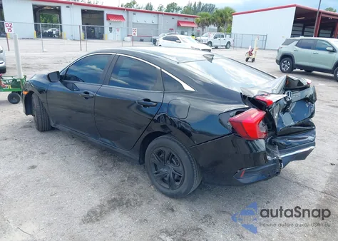2019 Honda Civic Lx z USA, uszkodzony, nr VIN 2HGFC2F6XKH549519